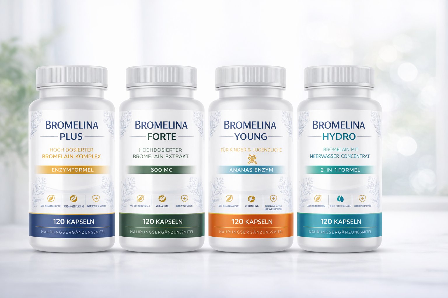 Bromelina Produktlinie